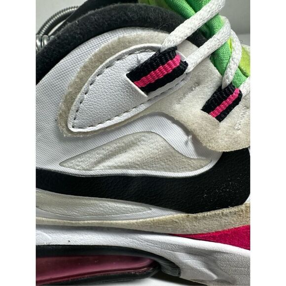 Nike Womens Air Max 270 React Hyper Pink 2020 Lace Up Size 9.5 CJ0619-101 *Notes - Picture 3 of 16